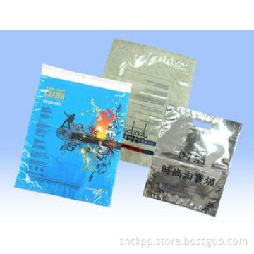 OPP / CPP Laminated Garment Plastic Bags, Sealable Plastic